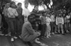 Pep rally, High School, California. 1990