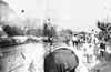 A skater tears up an empty pool out on the edge of Visalia. Tom Knox and some of the other Visalia skaters emptied out the junk that had been tossed in the pool. There were refrigerators and all sorts of other things in there. Visalia. 1988